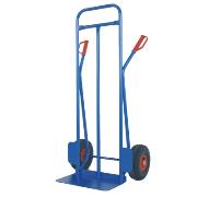 
Steel  truck: 2-wheel trolley for crates and boxes