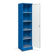 Szafa uniwersalna HSP01 z półkami z blachy ocynkowanej, 455x1973x450 [mm]