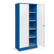 Szafa uniwersalna HSP01 z półkami z blachy ocynkowanej, 910x1973x450 [mm]