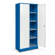 Universal cabinet HSP01, with galvanised shelves, for self-assembly, 910x1973x450 [mm]
