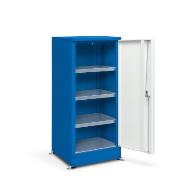 Universal cabinet HSP01, with galvanised shelves, for self-assembly, 455x1123x450 [mm]
