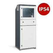 Metalowa szafa na komputer HSC06 - IP54 - wersja na kołach