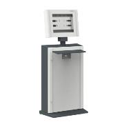 
Metal computer cabinet HSC04 for touch monitors