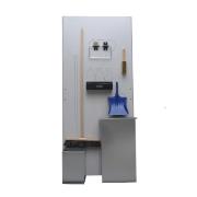 Shadow board with accessories for cleaning - 5S