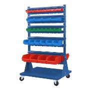 Trolley with containers 2-sided (66 containers)
