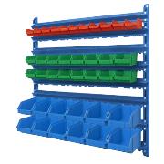 Wall-mounted set with containers (39 containers)
