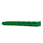 Wall shelf with containers (8 pcs of 0.5 l containers)
