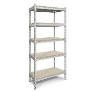 Plug-in metal rack 5-shelf, painted, 1000x2005x400 [mm] 