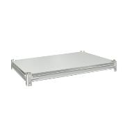 Shelf made of laminated board for a metal plug-in shelf 1200x400 [mm]