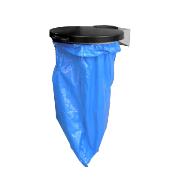 
Waste bag hanger hung on the wall