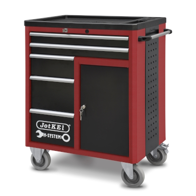 JOTKEL|21605|Wózek warsztatowy narzędziowy HWW05: 2xD70 1xE140 2xE210 + schowek