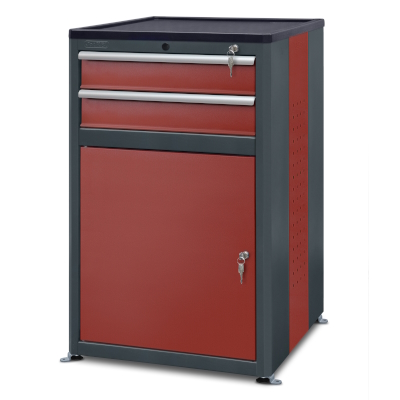 JOTKEL|22253|Workshop cabinet HSW04: 2 drawers, 1 door, 1 shelf