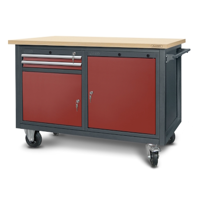 JOTKEL|22307|Workshop trolley HWW04: 1 cabinet S11, 1 cabinet S12 (2 drawers, 2 lockers)
