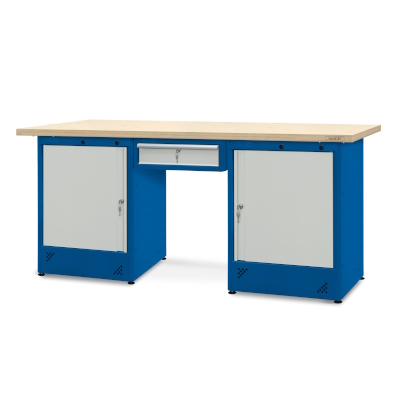 JOTKEL|22515|Workbench 2100 x 740: 2 cabinets H11, 1 drawer H13
