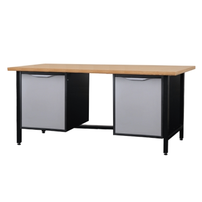 JOTKEL|22705|Workbench with two cabinets with doors