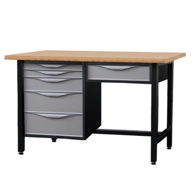 JOTKEL|22756|Workbench with a cabinet and drawer under the top
