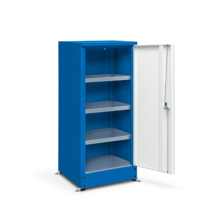 JOTKEL|23162|Szafa metalowa uniwersalna HSP01 z półkami z blachy ocynkowanej, 455x1123x450