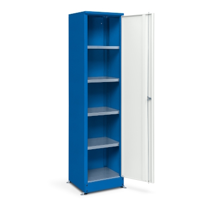 JOTKEL|23260|Universal cabinet HSP01, with galvanised shelves, for self-assembly, 455x1973x450 [mm]
