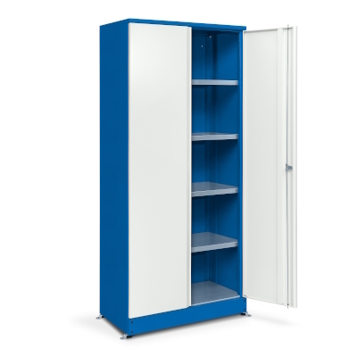 JOTKEL|23261|Universal cabinet HSP01, with galvanised shelves, for self-assembly, 910x1973x450 [mm]
