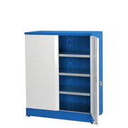 JOTKEL|23263|Universal cabinet HSP01, with galvanised shelves, for self-assembly, 910x1123x450 [mm]
