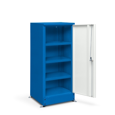JOTKEL|23266|Universal cabinet HSP01, with painted shelves, for self-assembly, 455x1123x450 [mm]
