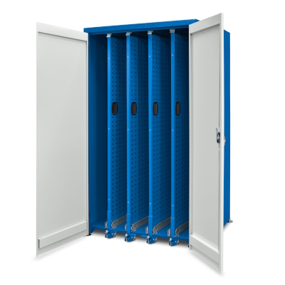 JOTKEL|23670|Tool cabinet with perforated pull-out panels