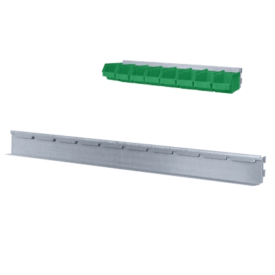 JOTKEL|23739|
Galvanised shelf for 8  pcs of containers cat. No. 23625 or 4 pcs. 23626