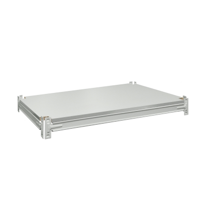JOTKEL|23856|Shelf made of laminated board for a metal plug-in shelf 800x400 [mm]