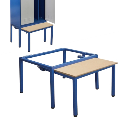 JOTKEL|24061|Cloakroom locker pull-out benches (width 800)