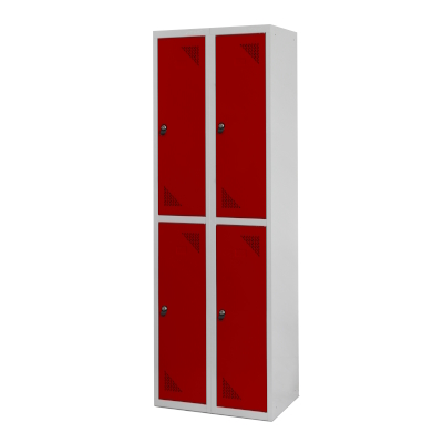 JOTKEL|24351|Locker with 4 compartments 2 modules  600 x 1800 x 350