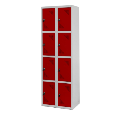 JOTKEL|24357|Locker with 8 compartments 2 modules  600 x 1800 x 350