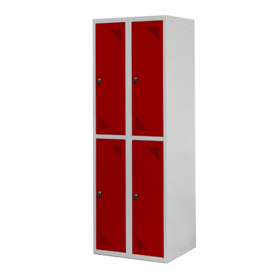 JOTKEL|24361|Locker with 4 compartments 2 modules 600 x 1800 x 490
