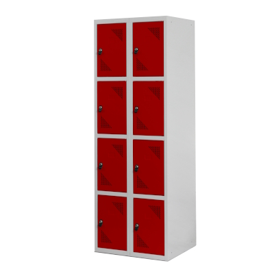 JOTKEL|24367|Locker with 8 compartments 2 modules 600 x 1800 x 490