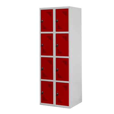 JOTKEL|24417|Locker with 8 compartments 2 modules 800 x 1800 x 490