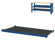 JOTKEL|24906|Workbench shelf covered with oilproof patterned, riffled rubber - big (for HSS07, HSS08 workbenches)