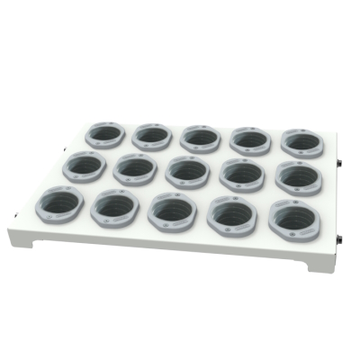 JOTKEL|27024|Fixed shelf with ISO 50 sockets for cabinets Cat. No. 27045 and 27046