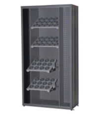 CNC toolholder cabinet with roller shutter Cat. No. 26303 - sample configuration