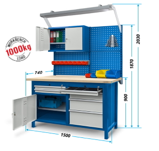 HSS03 workbenches – example configurations