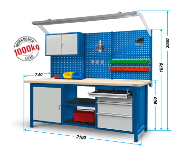 HSS04 workbenches – example configurations