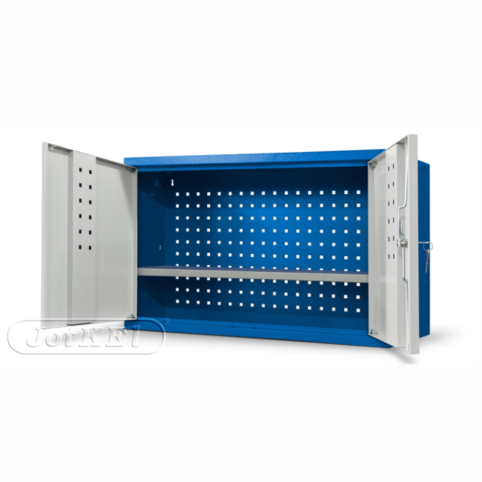 Cabinet mounted on perforated rails, rack or wall - Cat. No. 23614