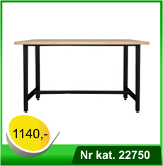 iurko warsztatowe - lekki stół warsztatowy - Nr kat. 22750 - RAL 7016