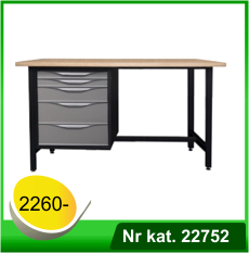 iurko warsztatowe - lekki stół warsztatowy - Nr kat. 22752 - RAL 7016 - 7035