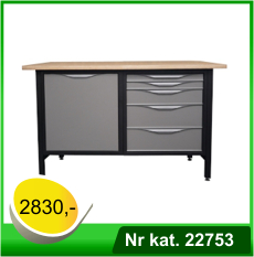iurko warsztatowe - lekki stół warsztatowy - Nr kat. 22753 - RAL 7016 - 7035