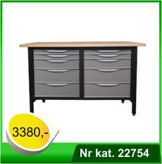 iurko warsztatowe - lekki stół warsztatowy - Nr kat. 22754 - RAL 7016 - 7035