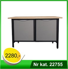 iurko warsztatowe - lekki stół warsztatowy - Nr kat. 22755 - RAL 7016 - 7035