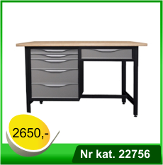iurko warsztatowe - lekki stół warsztatowy - Nr kat. 22756 - RAL 7016 - 7035