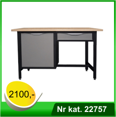 iurko warsztatowe - lekki stół warsztatowy - Nr kat. 22757 - RAL 7016 - 7035