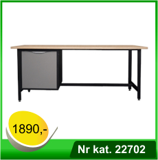 iurko warsztatowe - lekki stół warsztatowy - Nr kat. 22702 - RAL 7016 - 7035