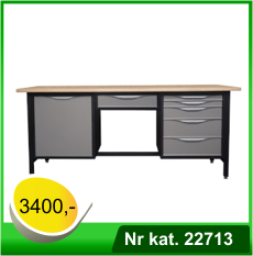 iurko warsztatowe - lekki stół warsztatowy - Nr kat. 22713 - RAL 7016 - 7035