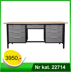 iurko warsztatowe - lekki stół warsztatowy - Nr kat. 22714 - RAL 7016 - 7035